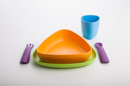 eKeat - Kid’s First Meal Set - Multi Coloured A
