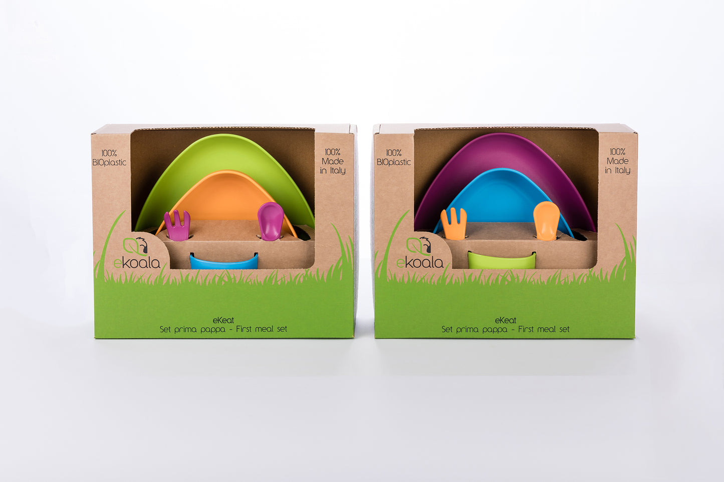 eKeat - Kid’s First Meal Set - Multi Coloured A