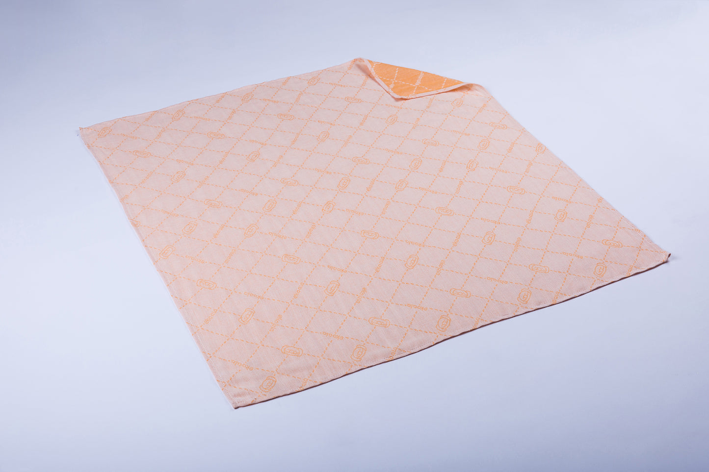 Minu - Swaddles - 70x70 - Orange/Purple