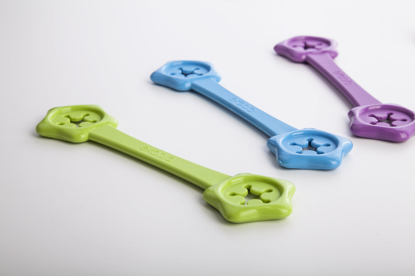 eKibby - Bib holders -Blue/Green