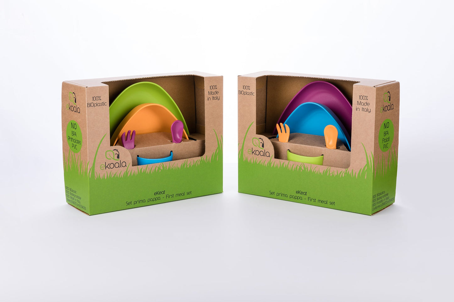 eKeat - Kid’s First Meal Set - Multi Coloured B